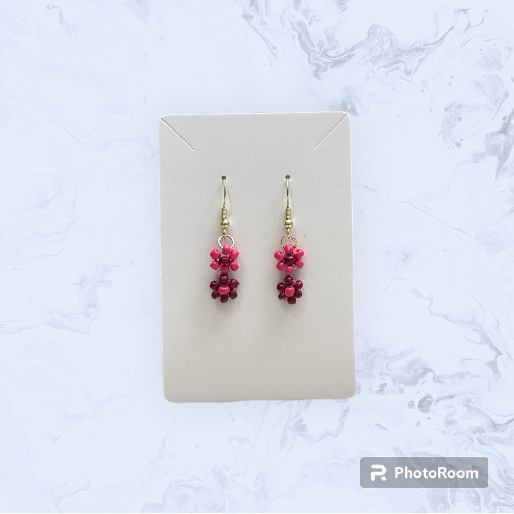 Handmade beaded earrings